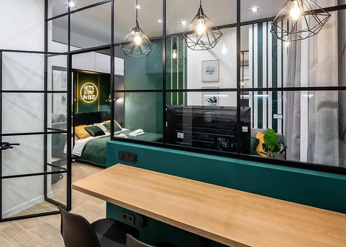 Apartmán Emerald Lux Apartment. Liveinlviv *