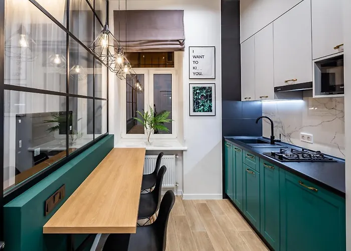 Apartmán Emerald Lux Apartment. Liveinlviv Lvov